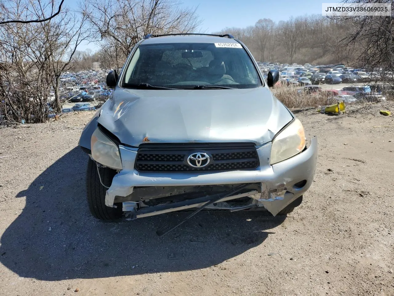 2008 Toyota Rav4 VIN: JTMZD33V386069035 Lot: 67694334