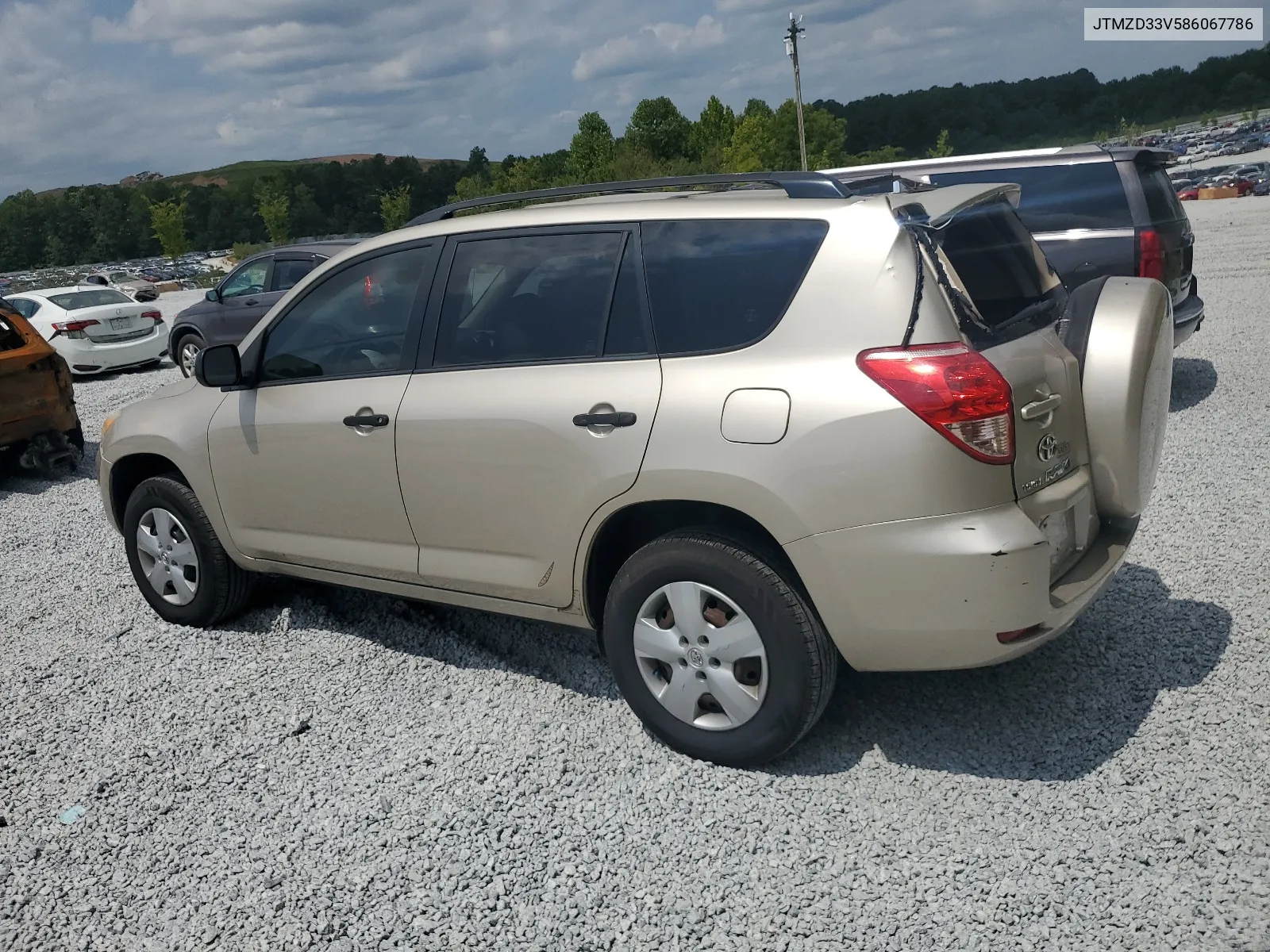 2008 Toyota Rav4 VIN: JTMZD33V586067786 Lot: 68438784