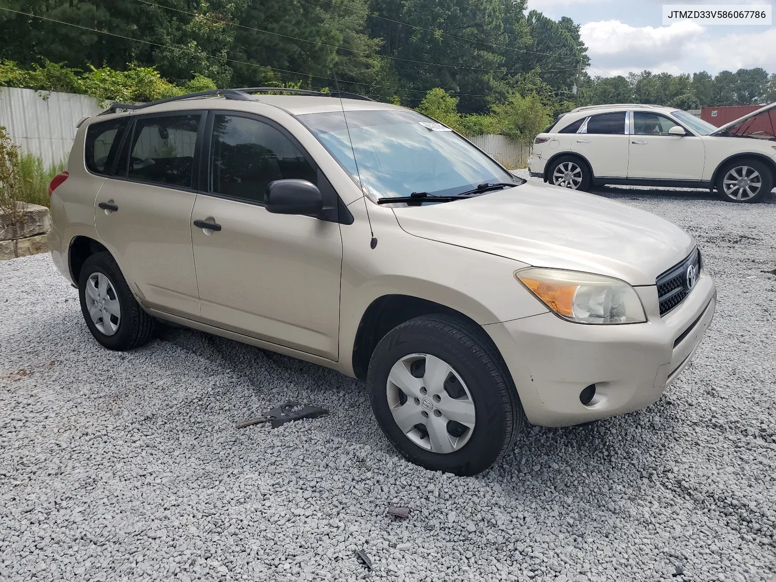 2008 Toyota Rav4 VIN: JTMZD33V586067786 Lot: 68438784