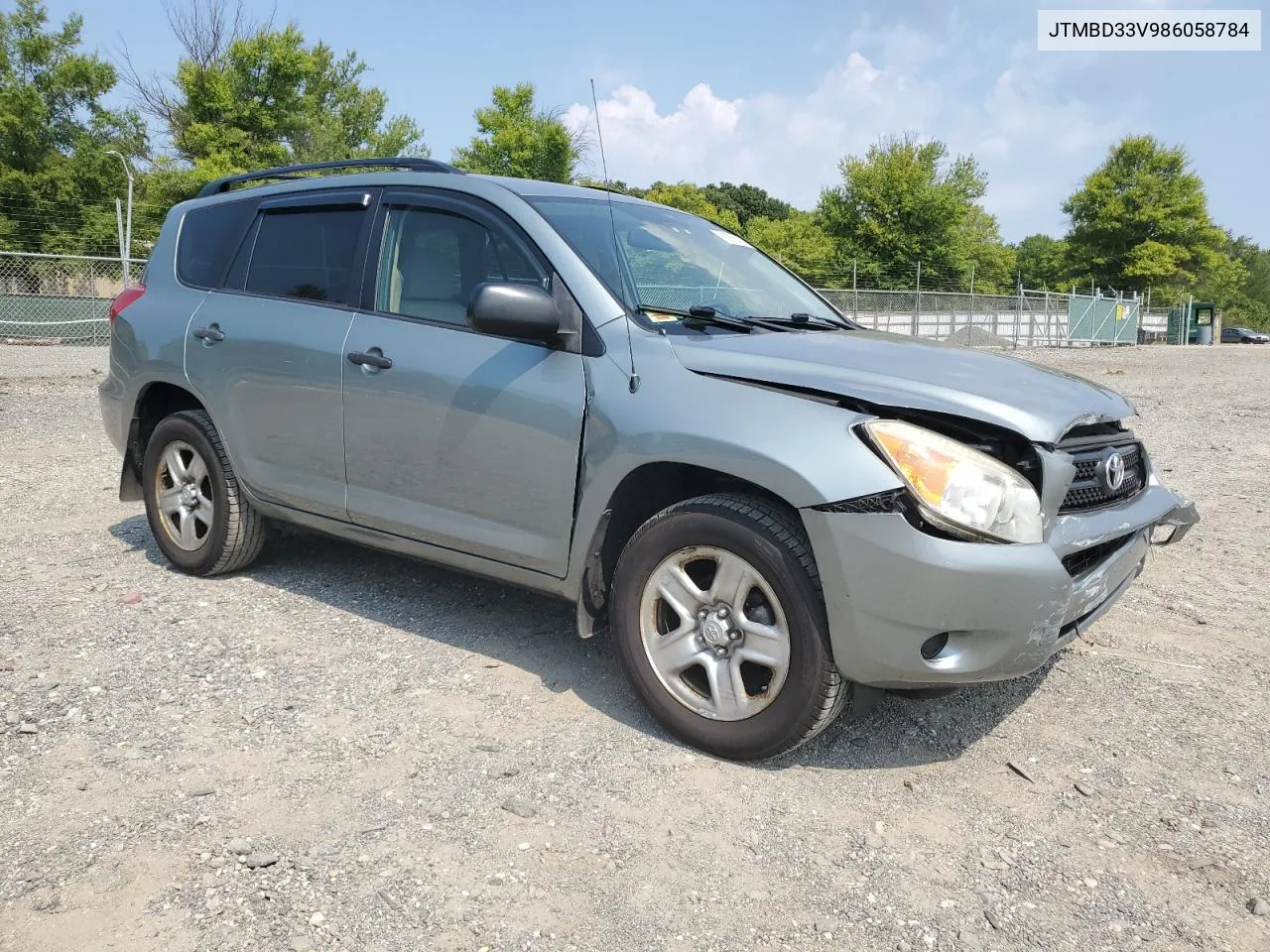 2008 Toyota Rav4 VIN: JTMBD33V986058784 Lot: 68866014