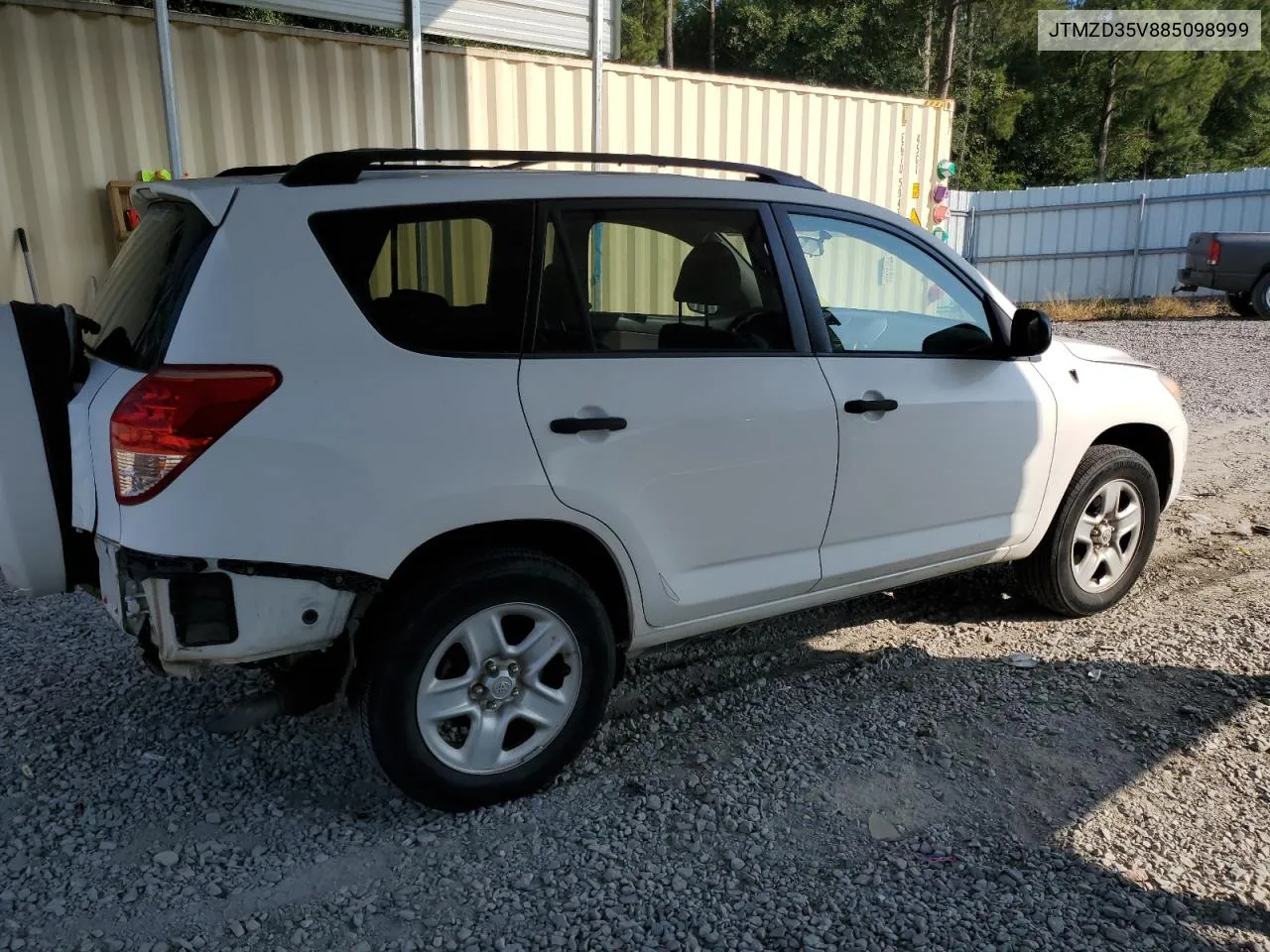 2008 Toyota Rav4 VIN: JTMZD35V885098999 Lot: 69038284