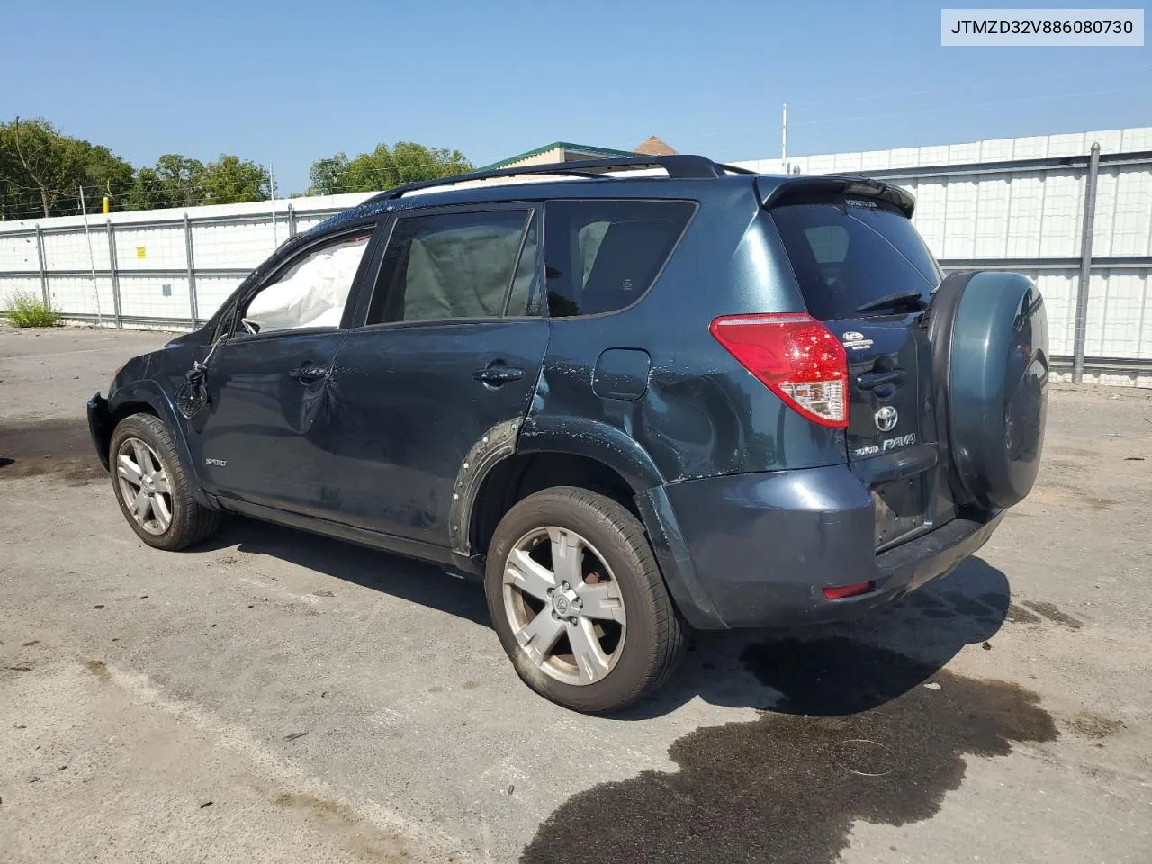 2008 Toyota Rav4 Sport VIN: JTMZD32V886080730 Lot: 69079044