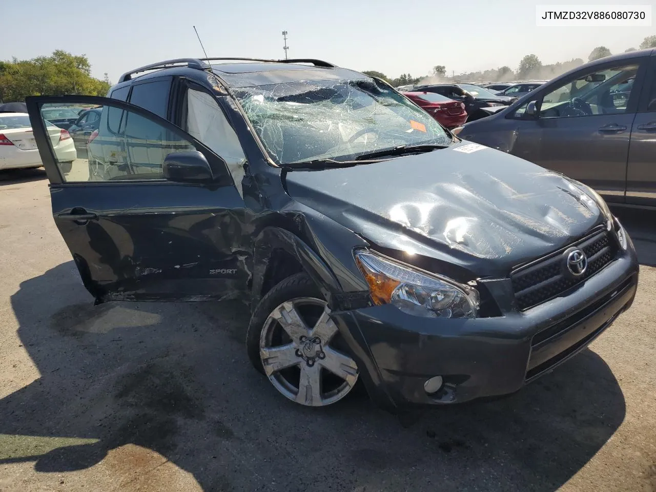 2008 Toyota Rav4 Sport VIN: JTMZD32V886080730 Lot: 69079044