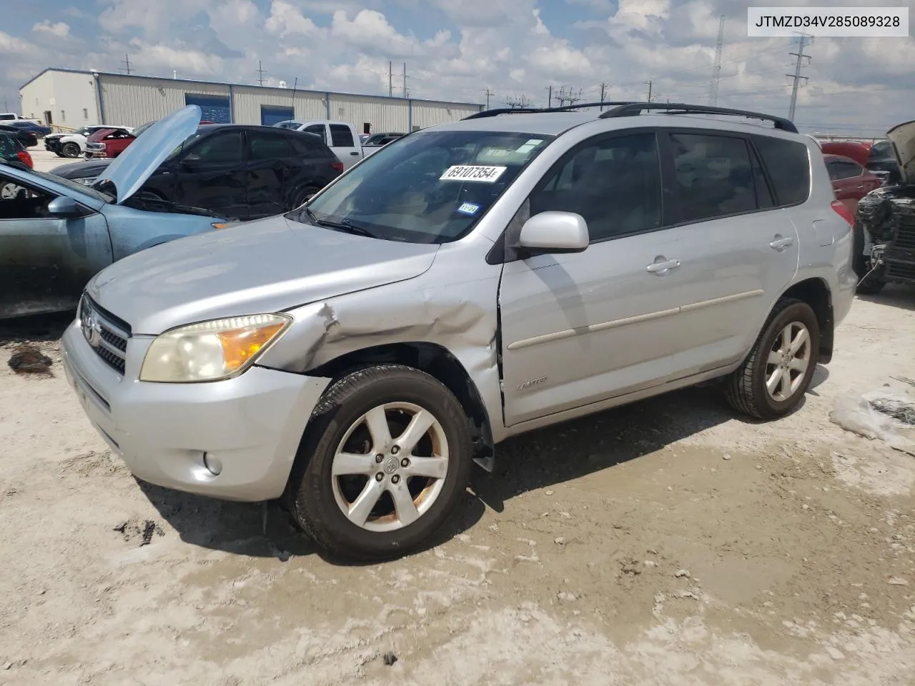 2008 Toyota Rav4 Limited VIN: JTMZD34V285089328 Lot: 69107354