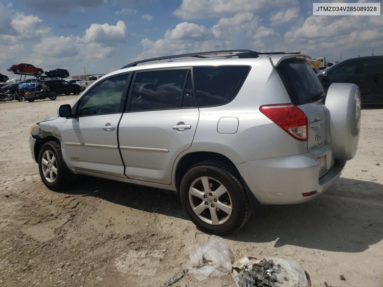 2008 Toyota Rav4 Limited VIN: JTMZD34V285089328 Lot: 69107354