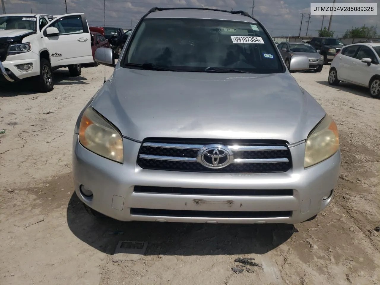 2008 Toyota Rav4 Limited VIN: JTMZD34V285089328 Lot: 69107354