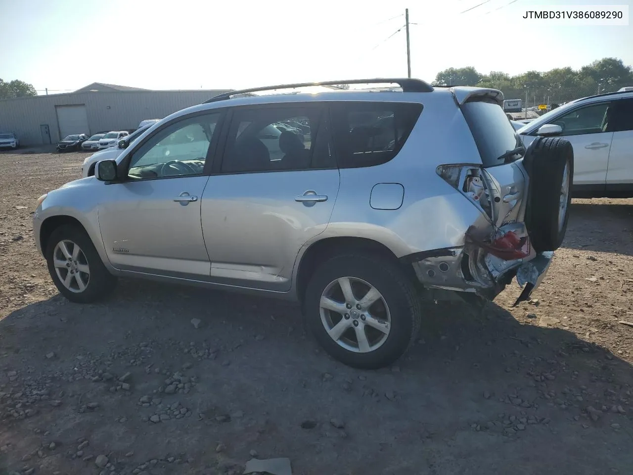 JTMBD31V386089290 2008 Toyota Rav4 Limited