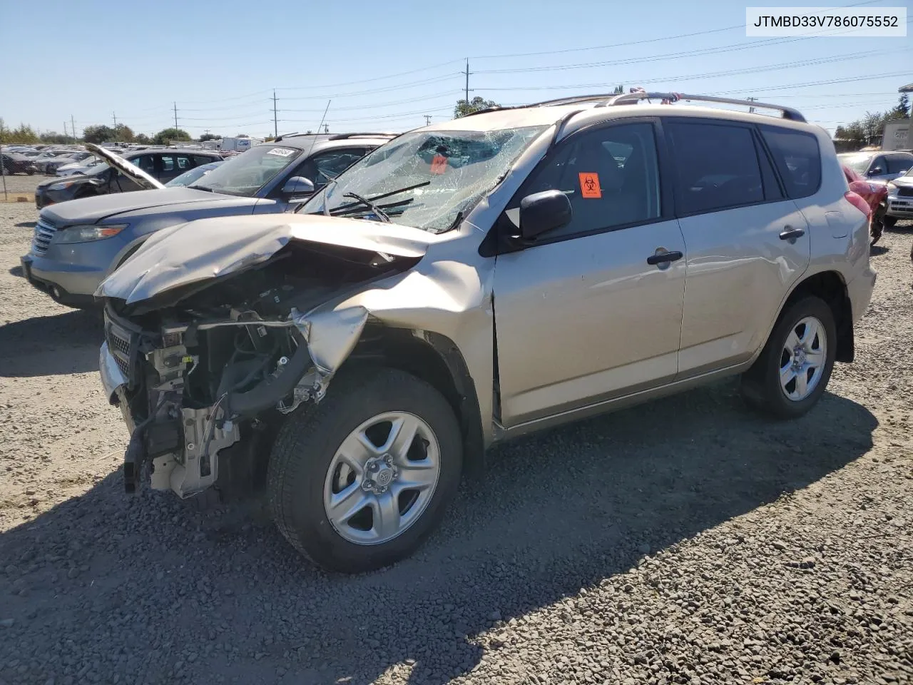 2008 Toyota Rav4 VIN: JTMBD33V786075552 Lot: 69515794