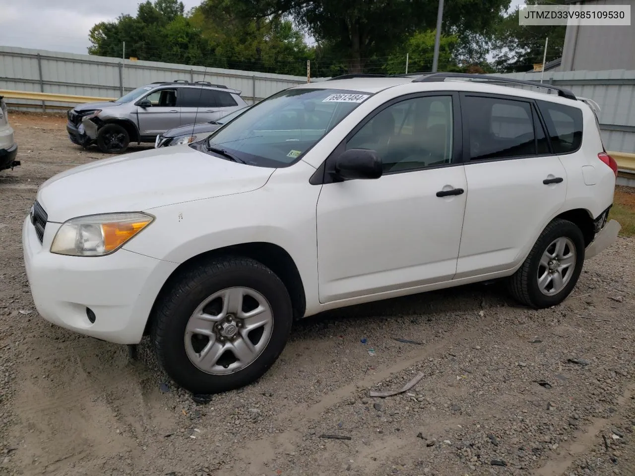 2008 Toyota Rav4 VIN: JTMZD33V985109530 Lot: 69612484