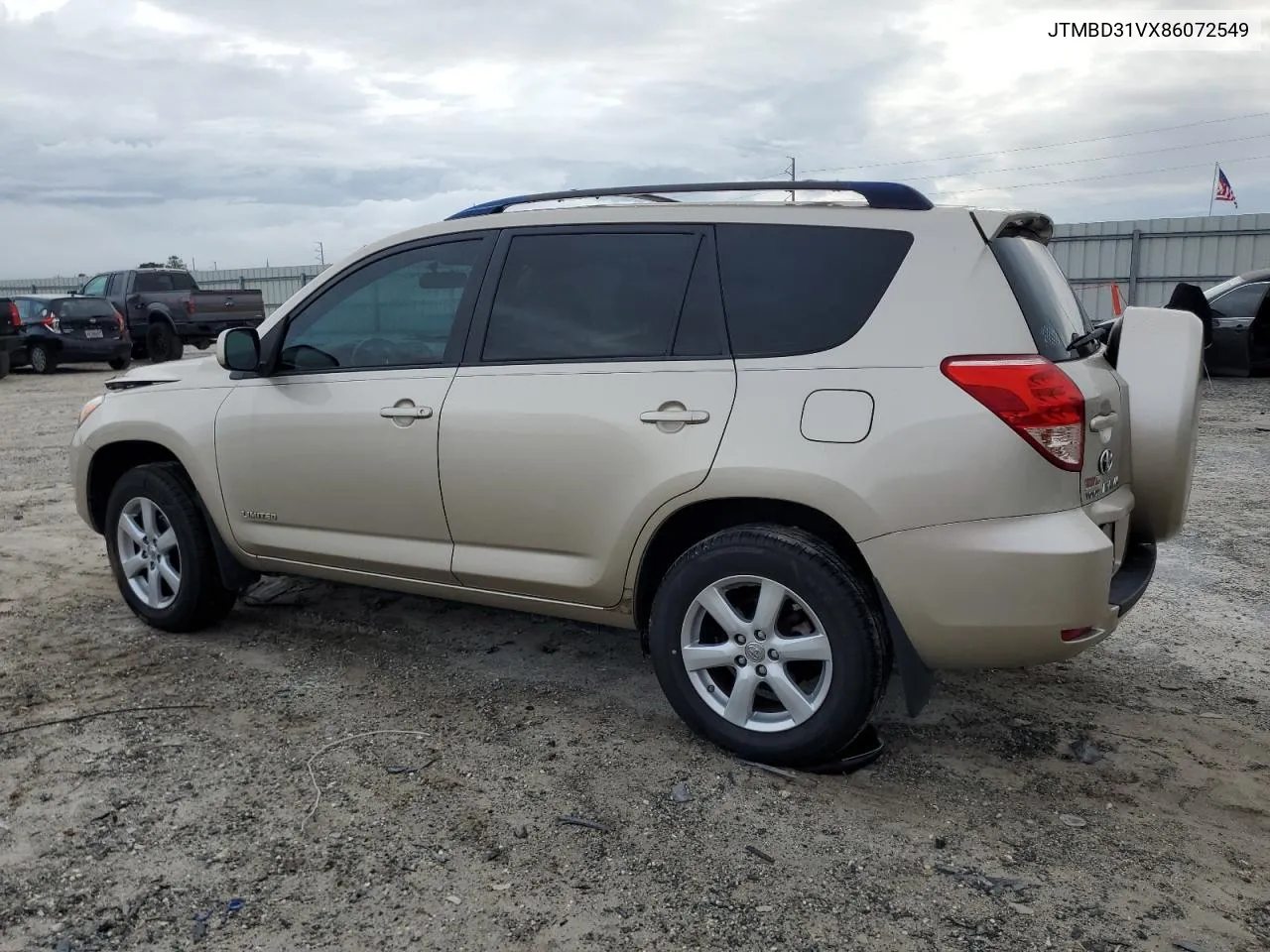 JTMBD31VX86072549 2008 Toyota Rav4 Limited