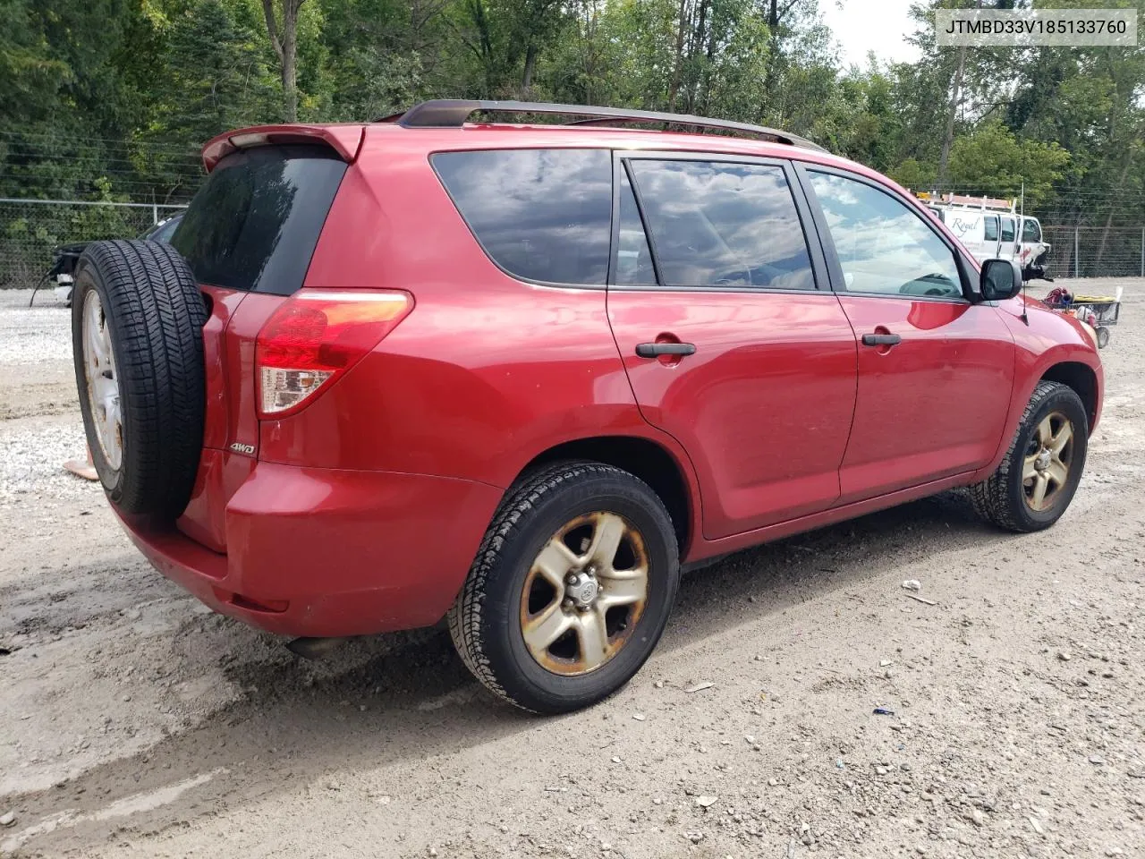 2008 Toyota Rav4 VIN: JTMBD33V185133760 Lot: 70000914