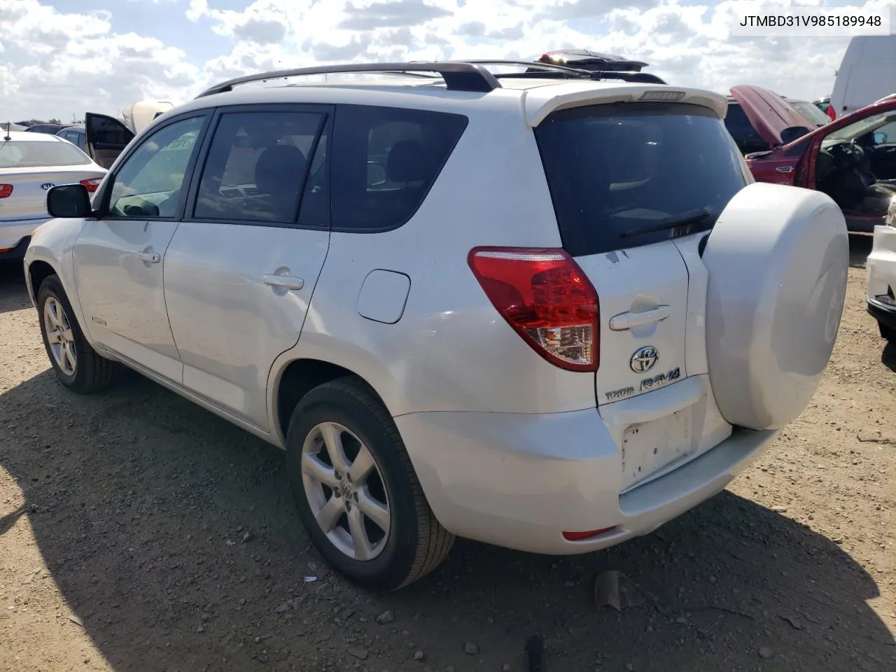 2008 Toyota Rav4 Limited VIN: JTMBD31V985189948 Lot: 70213914