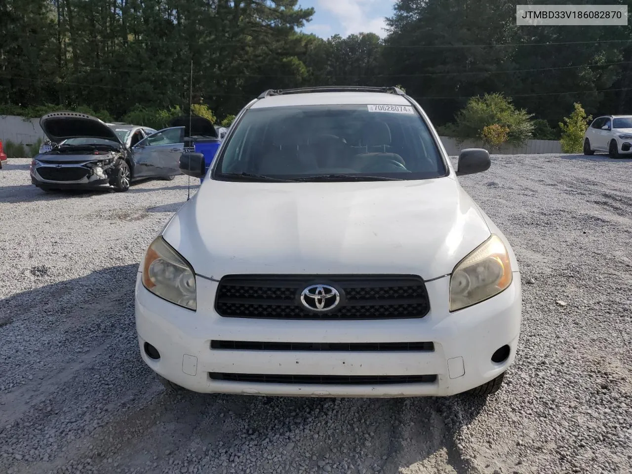 2008 Toyota Rav4 VIN: JTMBD33V186082870 Lot: 70628074