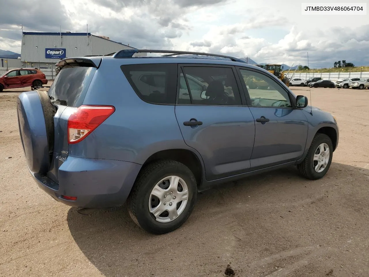 2008 Toyota Rav4 VIN: JTMBD33V486064704 Lot: 70695924