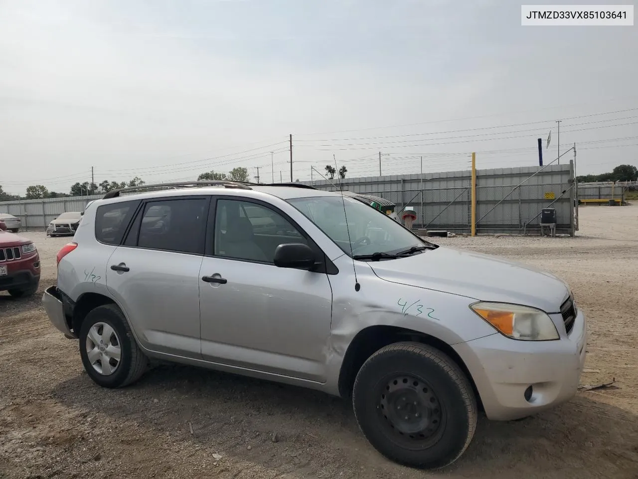 2008 Toyota Rav4 VIN: JTMZD33VX85103641 Lot: 70973864