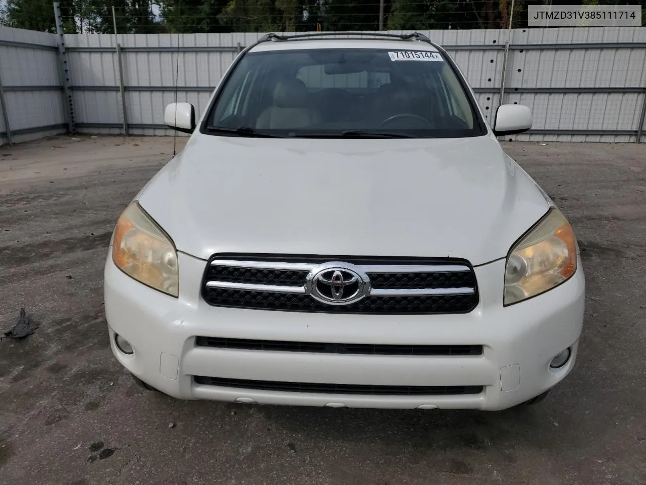 2008 Toyota Rav4 Limited VIN: JTMZD31V385111714 Lot: 71015144