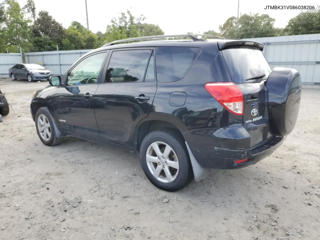 2008 Toyota Rav4 Limited VIN: JTMBK31V086038206 Lot: 71168144