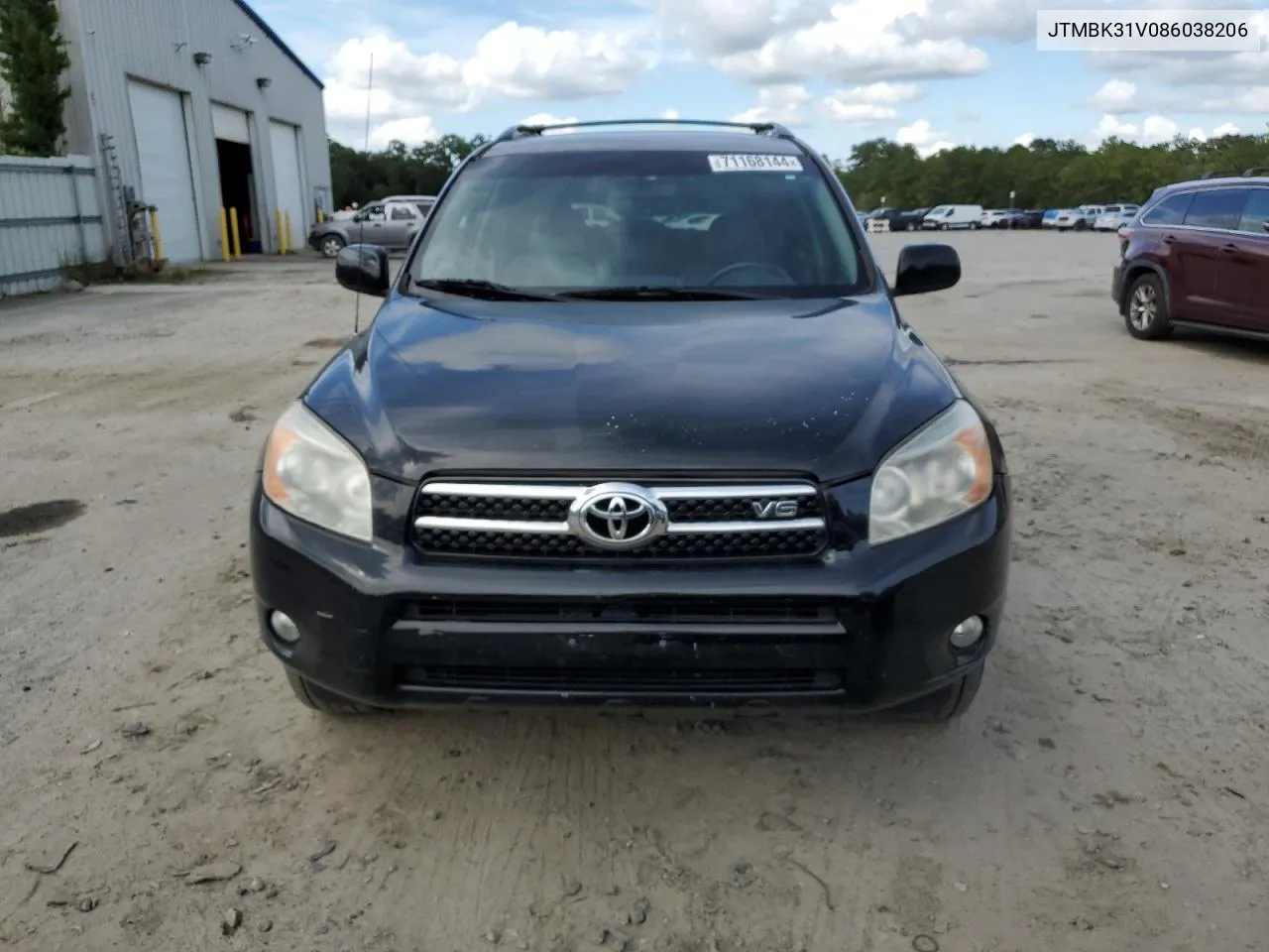 2008 Toyota Rav4 Limited VIN: JTMBK31V086038206 Lot: 71168144