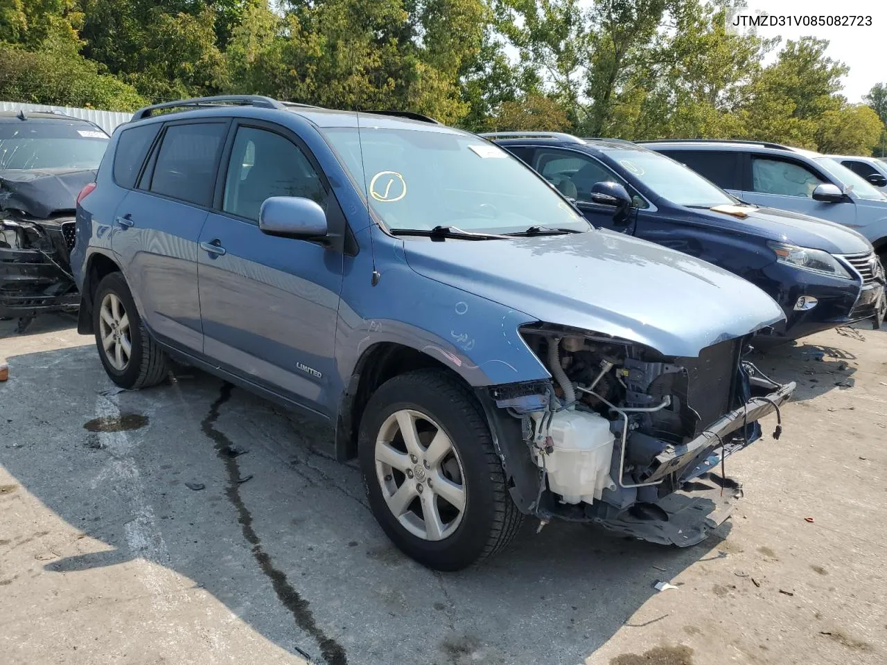 JTMZD31V085082723 2008 Toyota Rav4 Limited