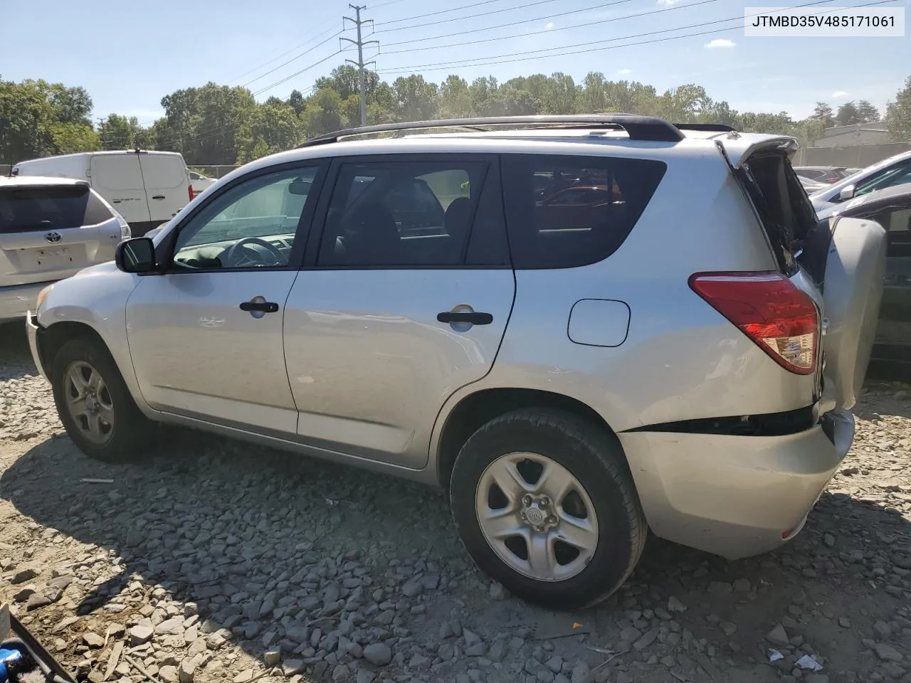 2008 Toyota Rav4 VIN: JTMBD35V485171061 Lot: 71423424