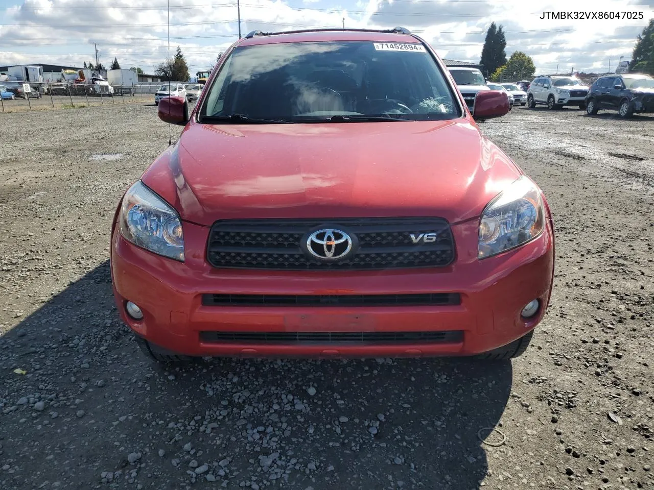 JTMBK32VX86047025 2008 Toyota Rav4 Sport