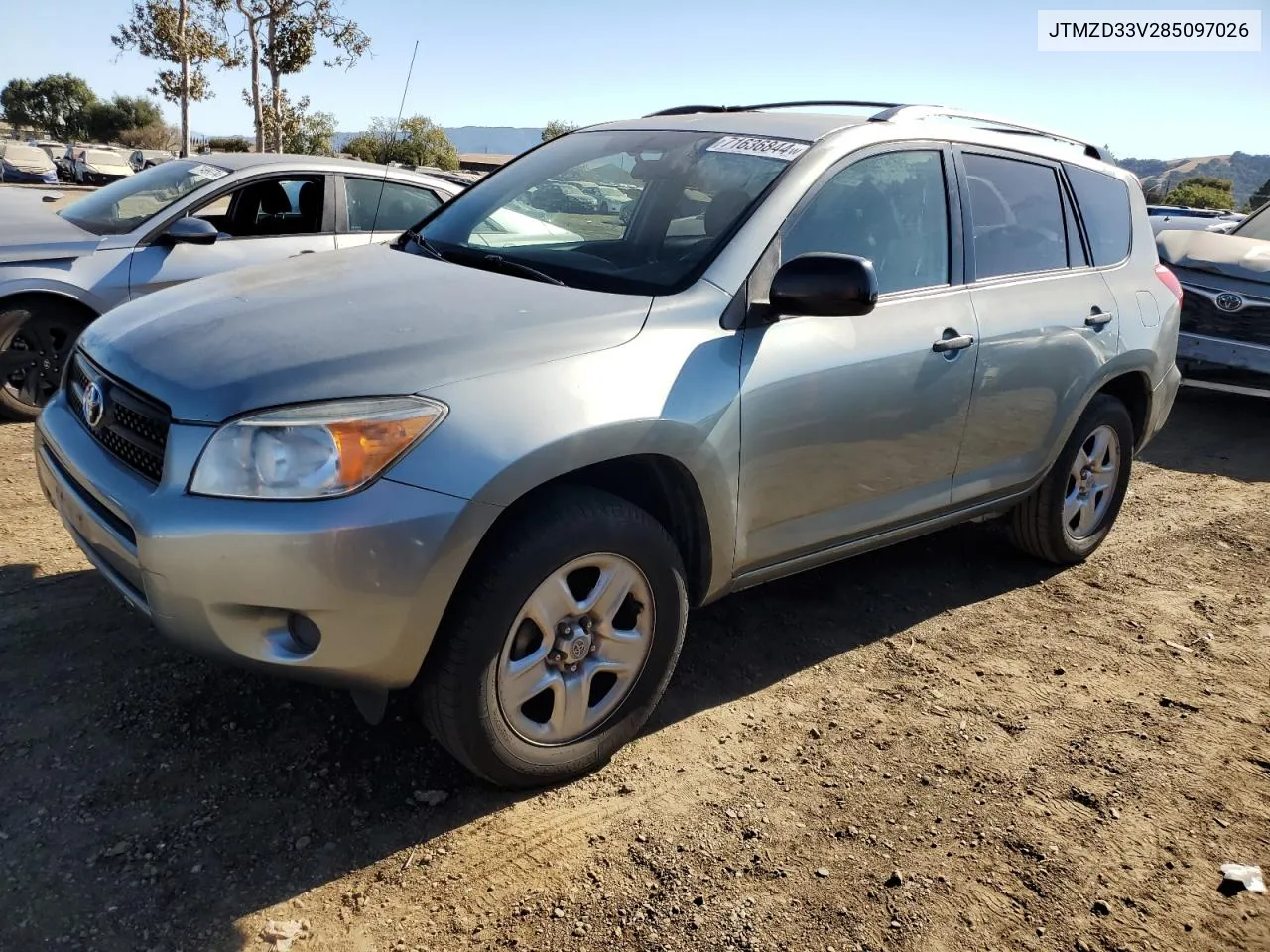 2008 Toyota Rav4 VIN: JTMZD33V285097026 Lot: 71636844