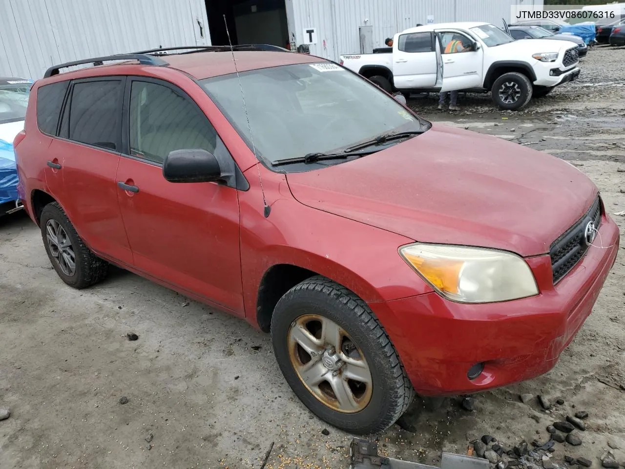 2008 Toyota Rav4 VIN: JTMBD33V086076316 Lot: 71680364