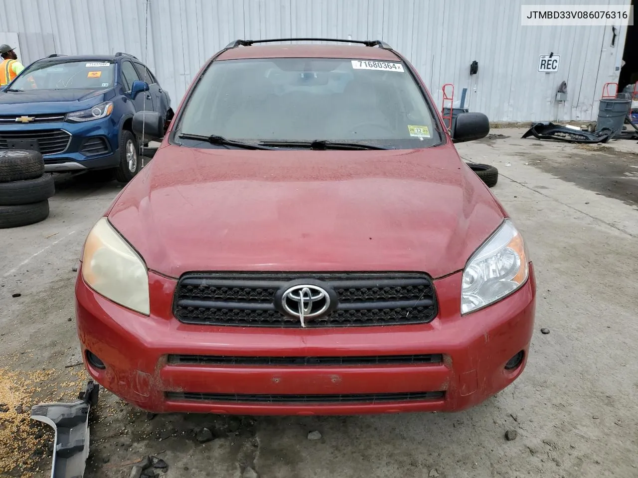 JTMBD33V086076316 2008 Toyota Rav4