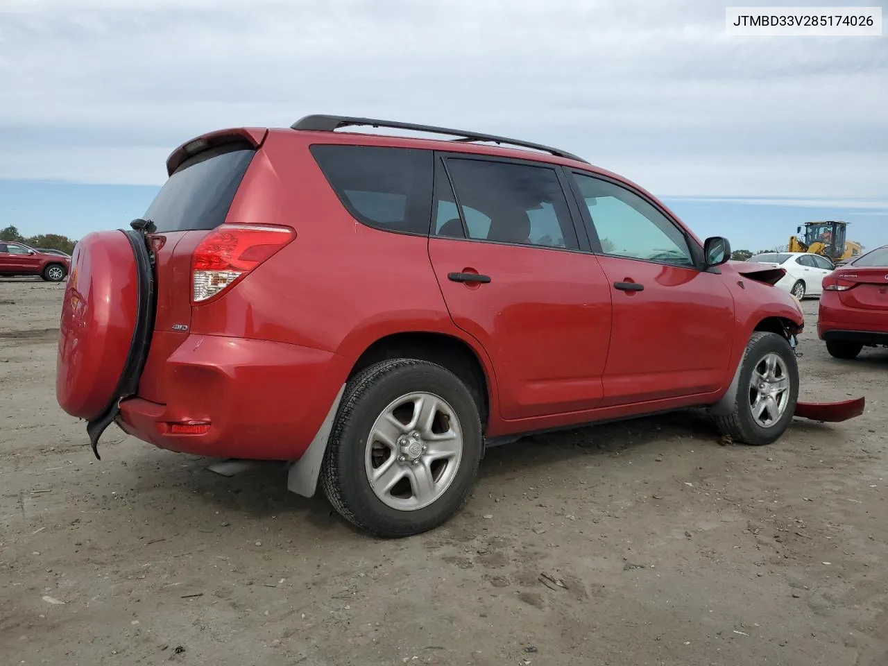 2008 Toyota Rav4 VIN: JTMBD33V285174026 Lot: 72128494