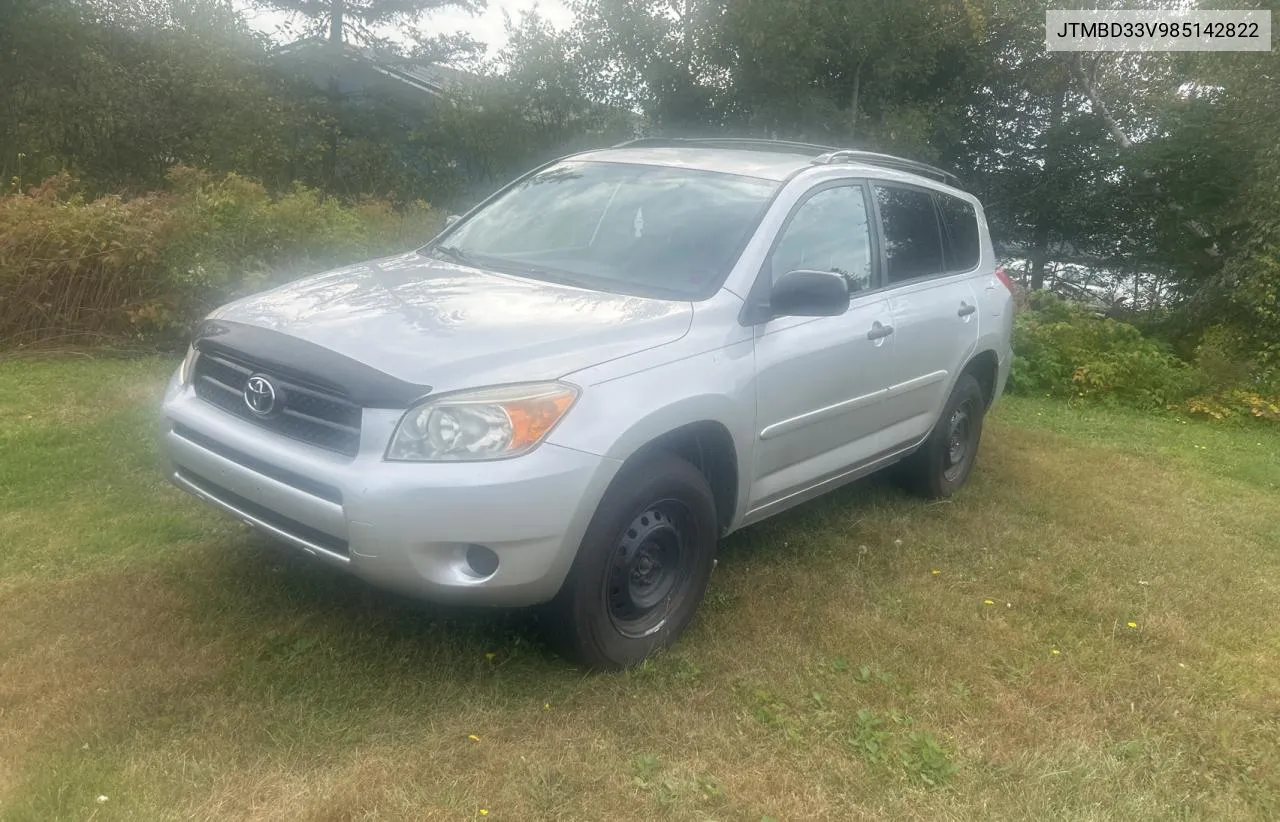 2008 Toyota Rav4 VIN: JTMBD33V985142822 Lot: 72522174