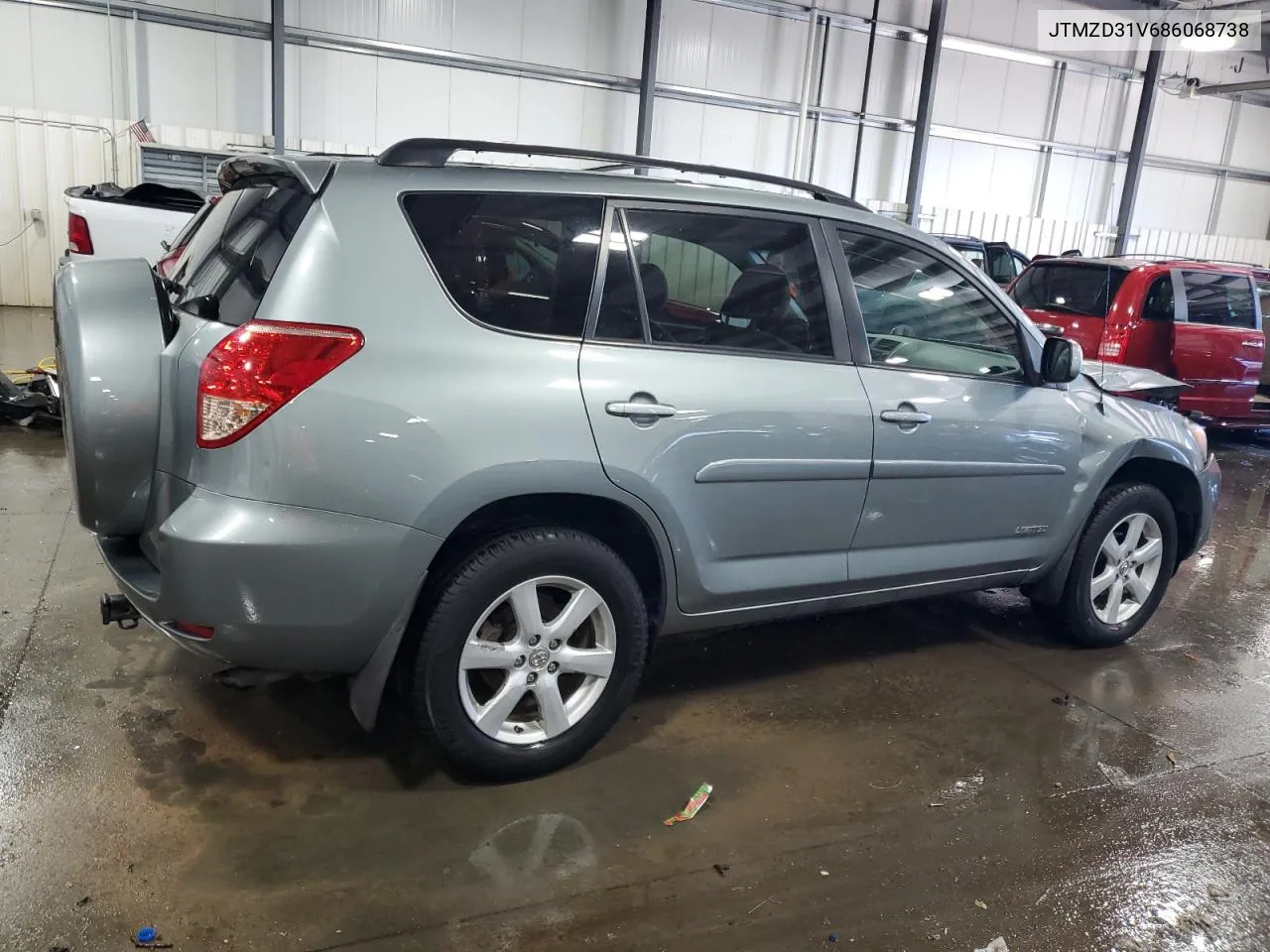 JTMZD31V686068738 2008 Toyota Rav4 Limited