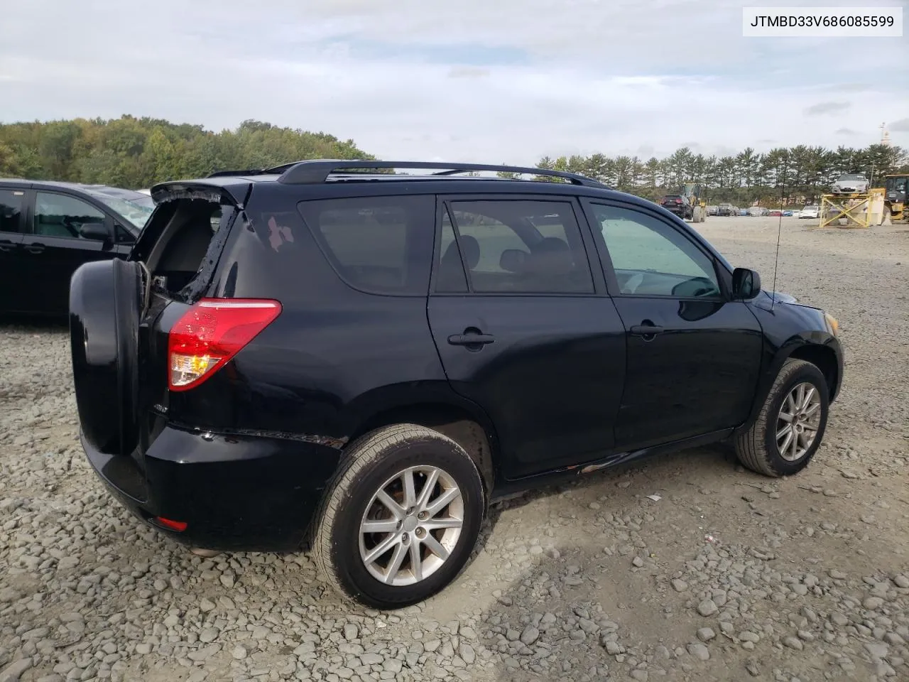 2008 Toyota Rav4 VIN: JTMBD33V686085599 Lot: 72736754