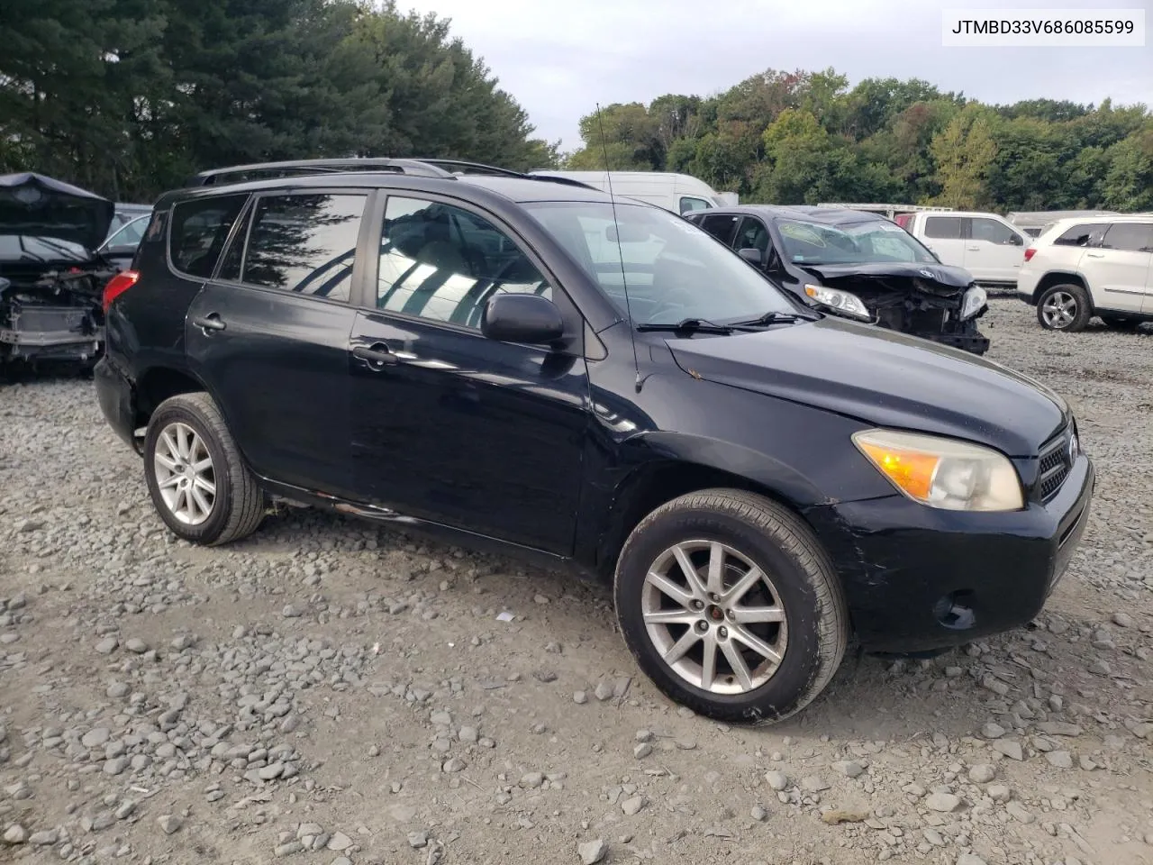 2008 Toyota Rav4 VIN: JTMBD33V686085599 Lot: 72736754