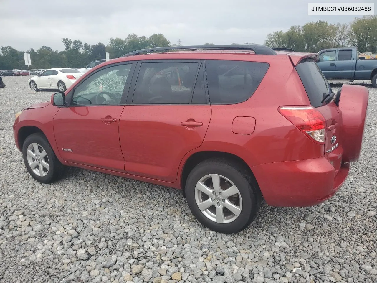 2008 Toyota Rav4 Limited VIN: JTMBD31V086082488 Lot: 72767254