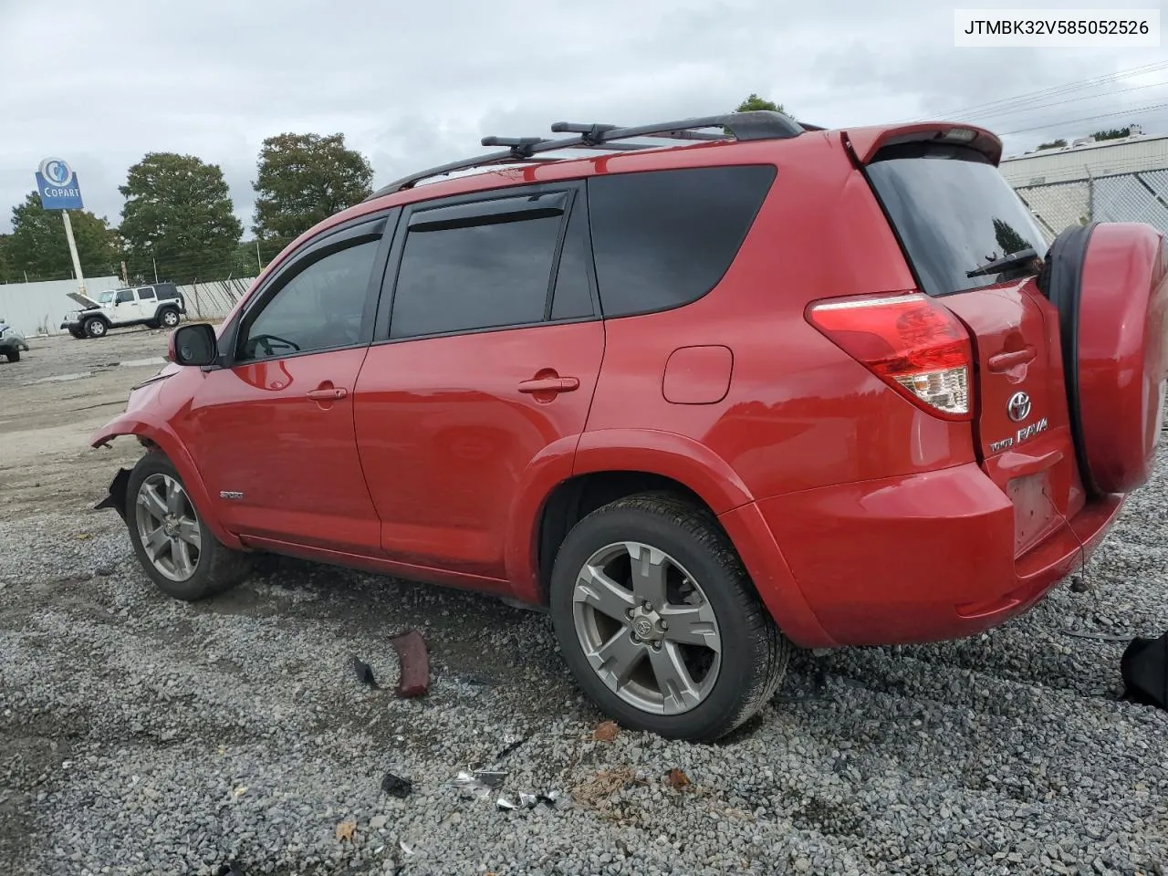 2008 Toyota Rav4 Sport VIN: JTMBK32V585052526 Lot: 72933814