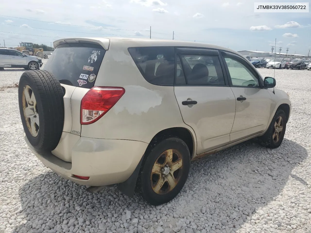 2008 Toyota Rav4 VIN: JTMBK33V385060722 Lot: 73021474