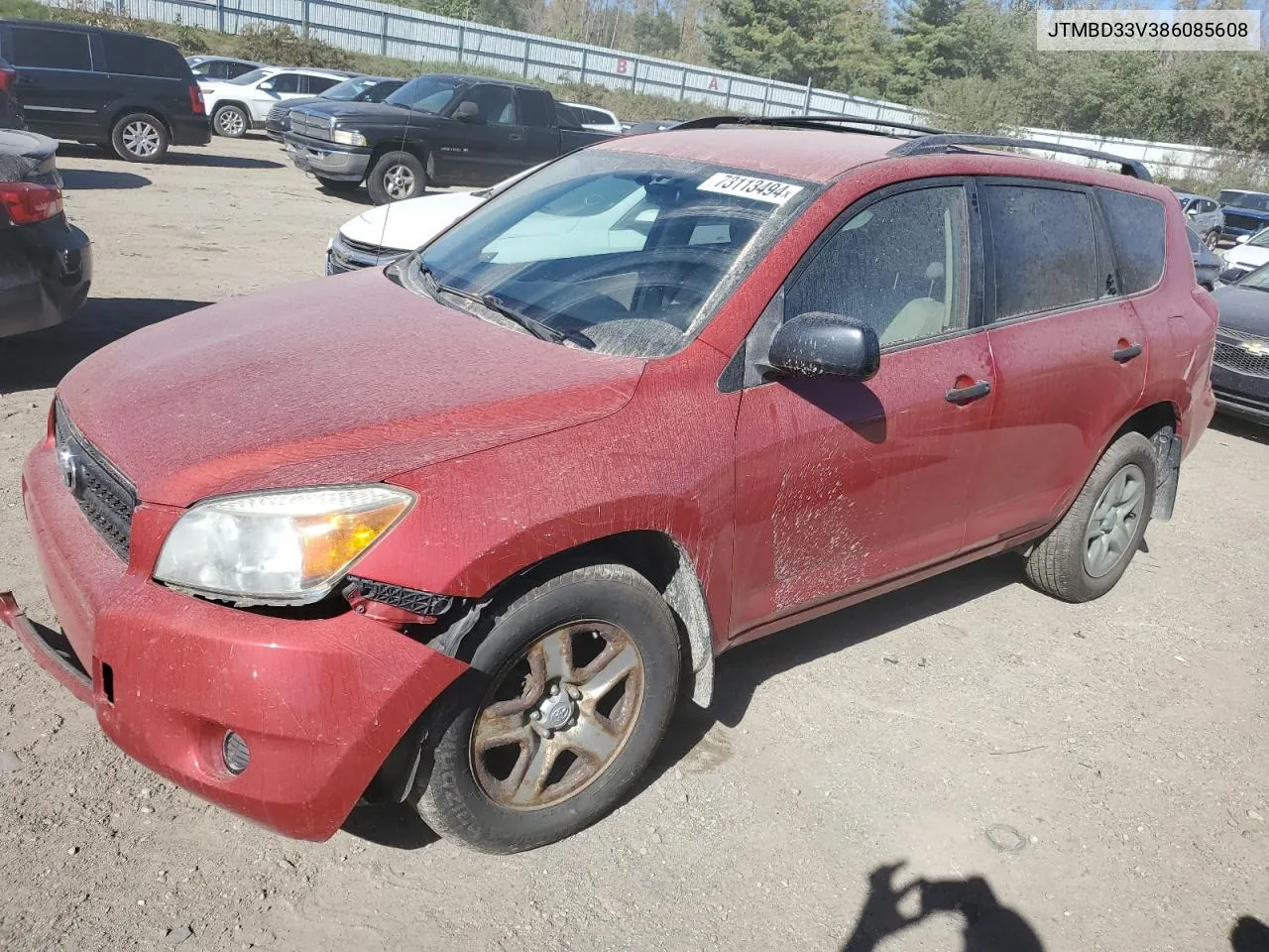 JTMBD33V386085608 2008 Toyota Rav4