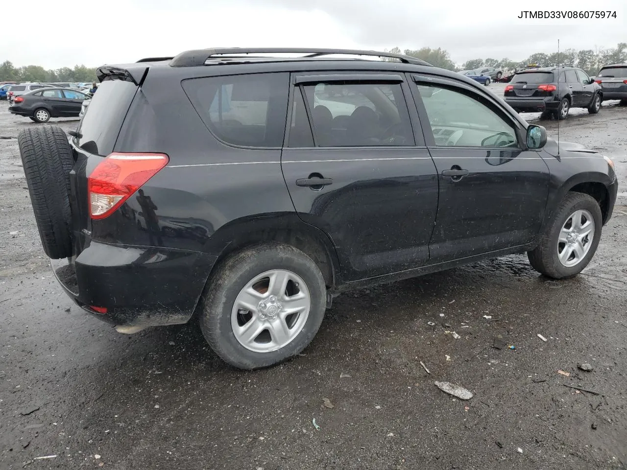 2008 Toyota Rav4 VIN: JTMBD33V086075974 Lot: 73144824