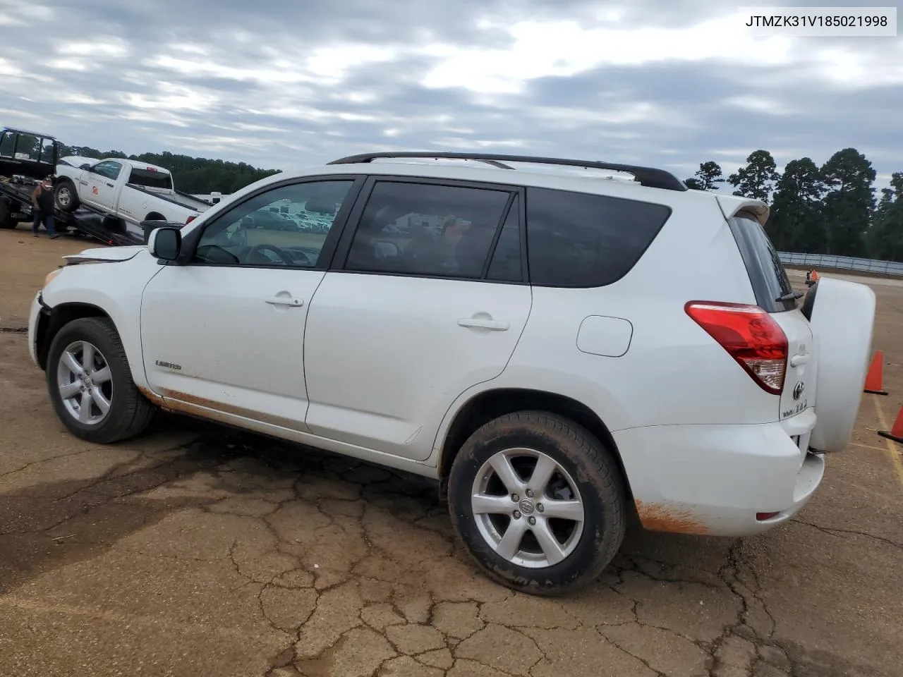 2008 Toyota Rav4 Limited VIN: JTMZK31V185021998 Lot: 73206534