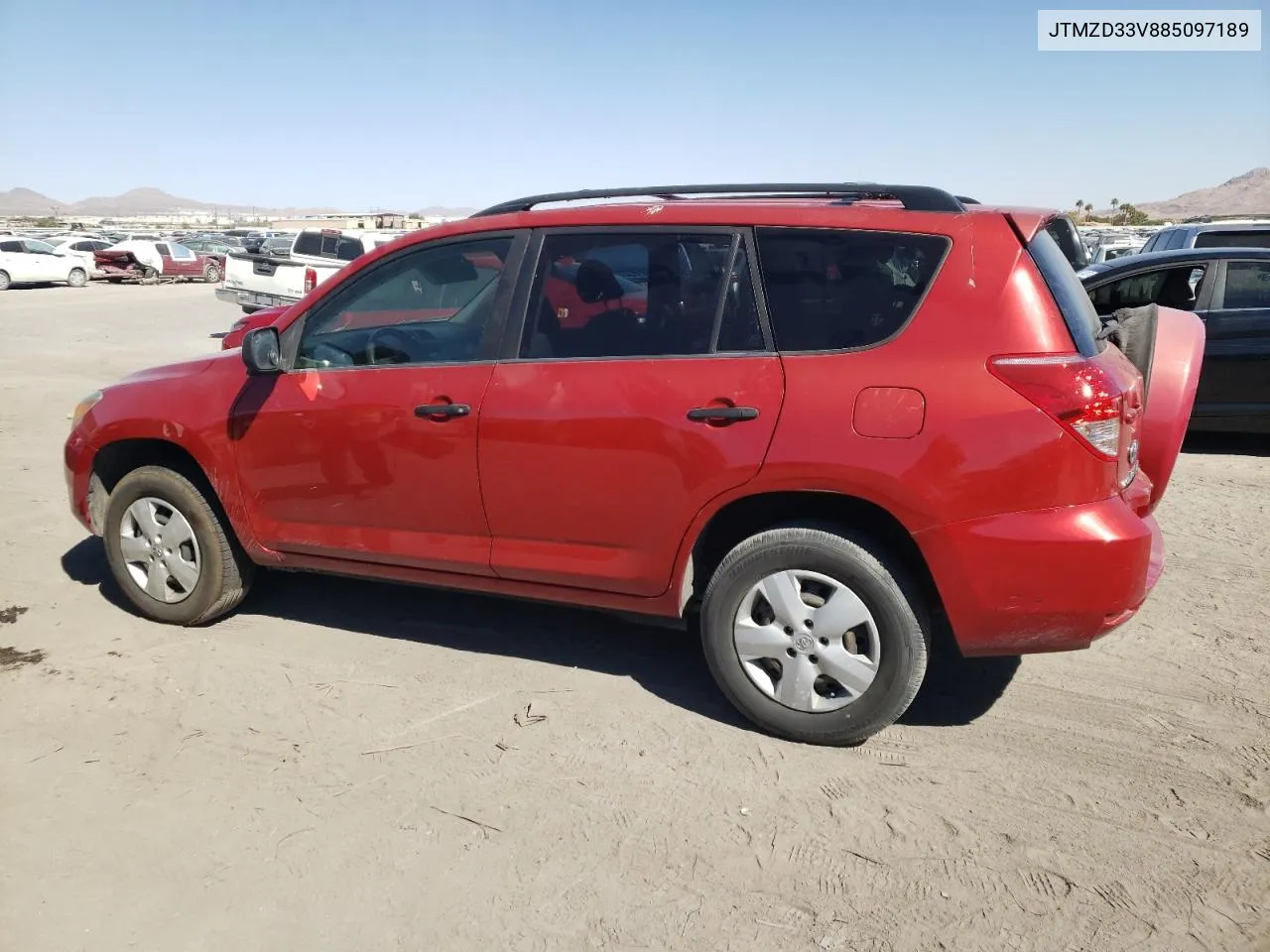 2008 Toyota Rav4 VIN: JTMZD33V885097189 Lot: 73223604