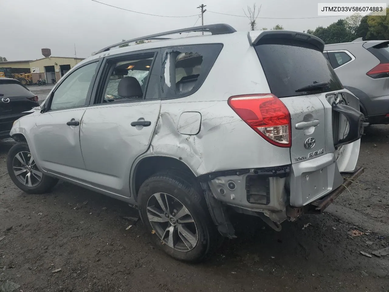 JTMZD33V586074883 2008 Toyota Rav4