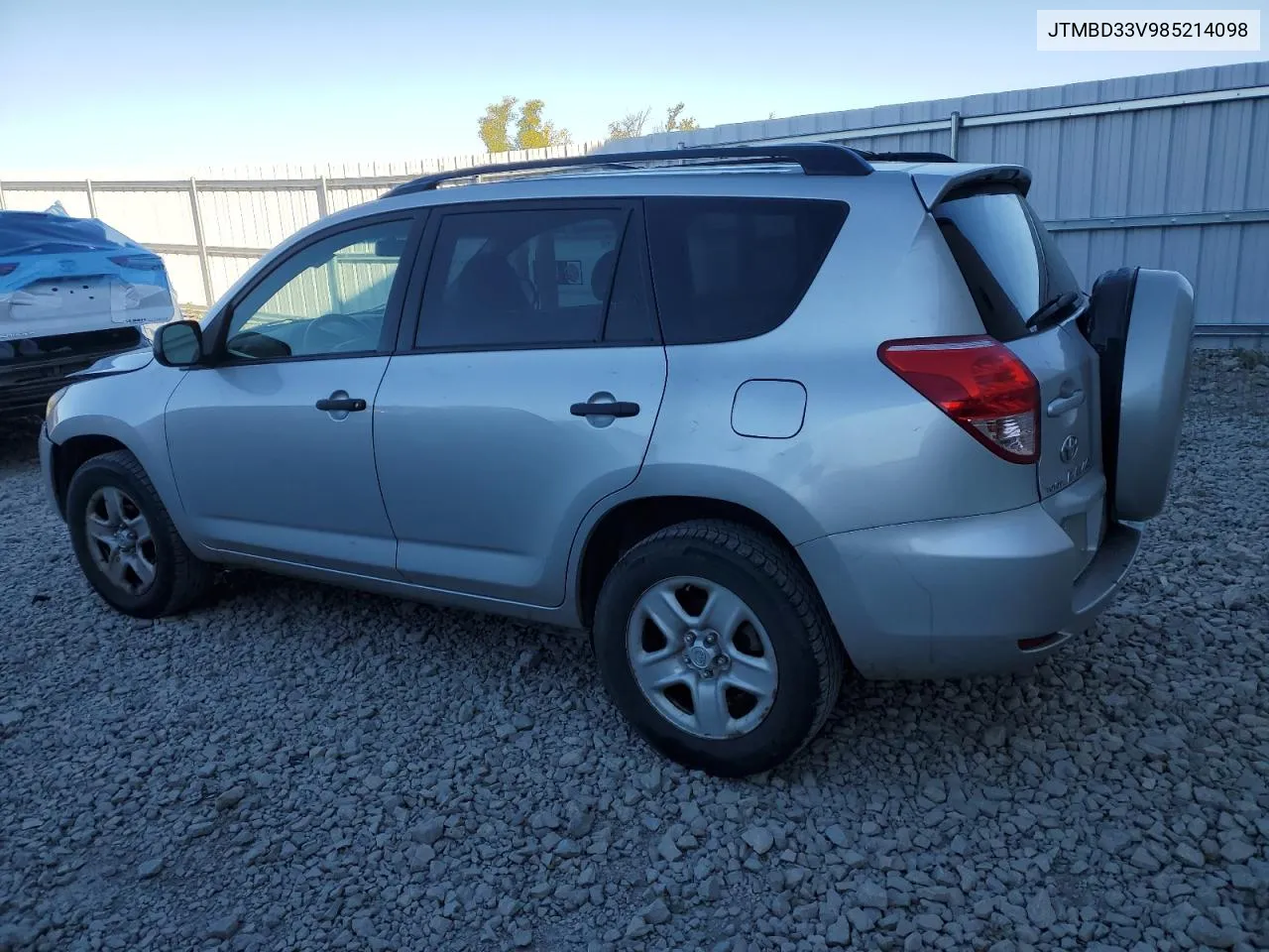 2008 Toyota Rav4 VIN: JTMBD33V985214098 Lot: 73559414