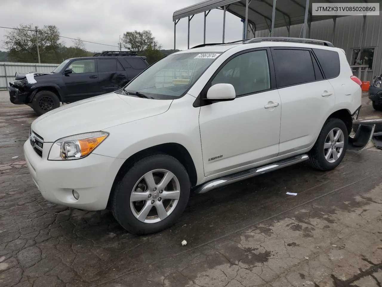 2008 Toyota Rav4 Limited VIN: JTMZK31V085020860 Lot: 73967674