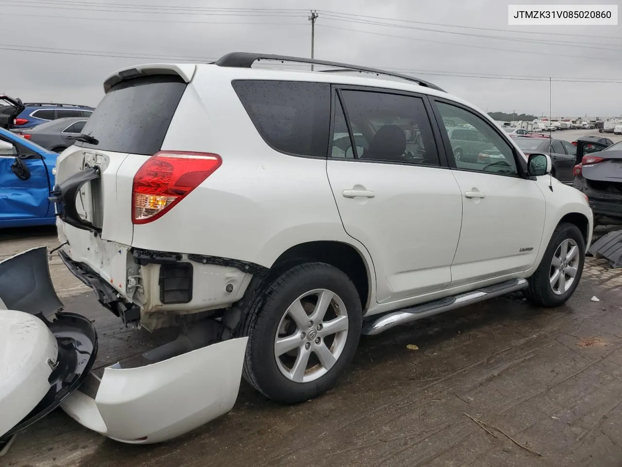 2008 Toyota Rav4 Limited VIN: JTMZK31V085020860 Lot: 73967674