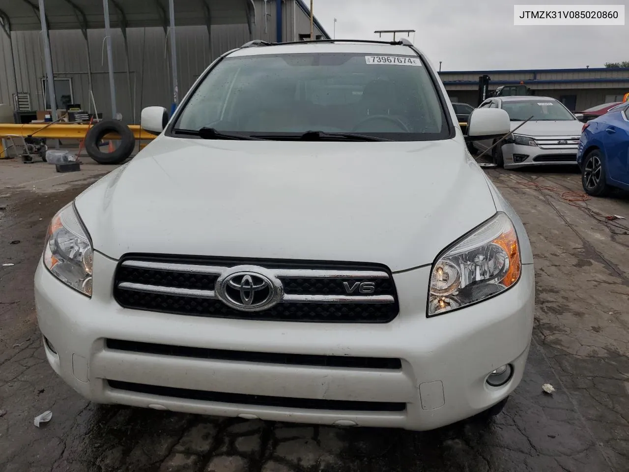 JTMZK31V085020860 2008 Toyota Rav4 Limited