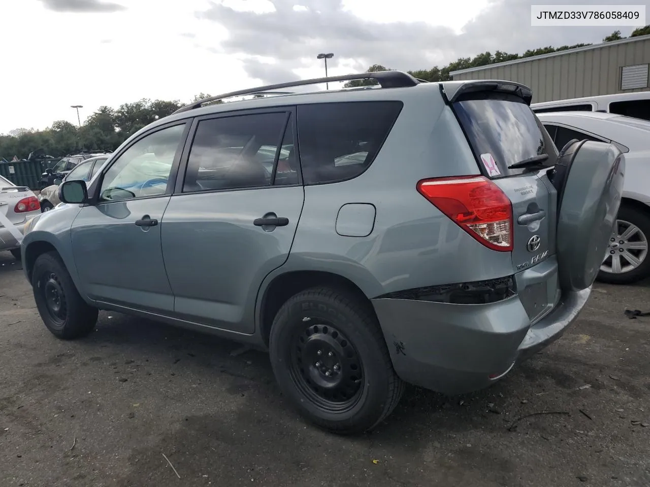 2008 Toyota Rav4 VIN: JTMZD33V786058409 Lot: 74203264