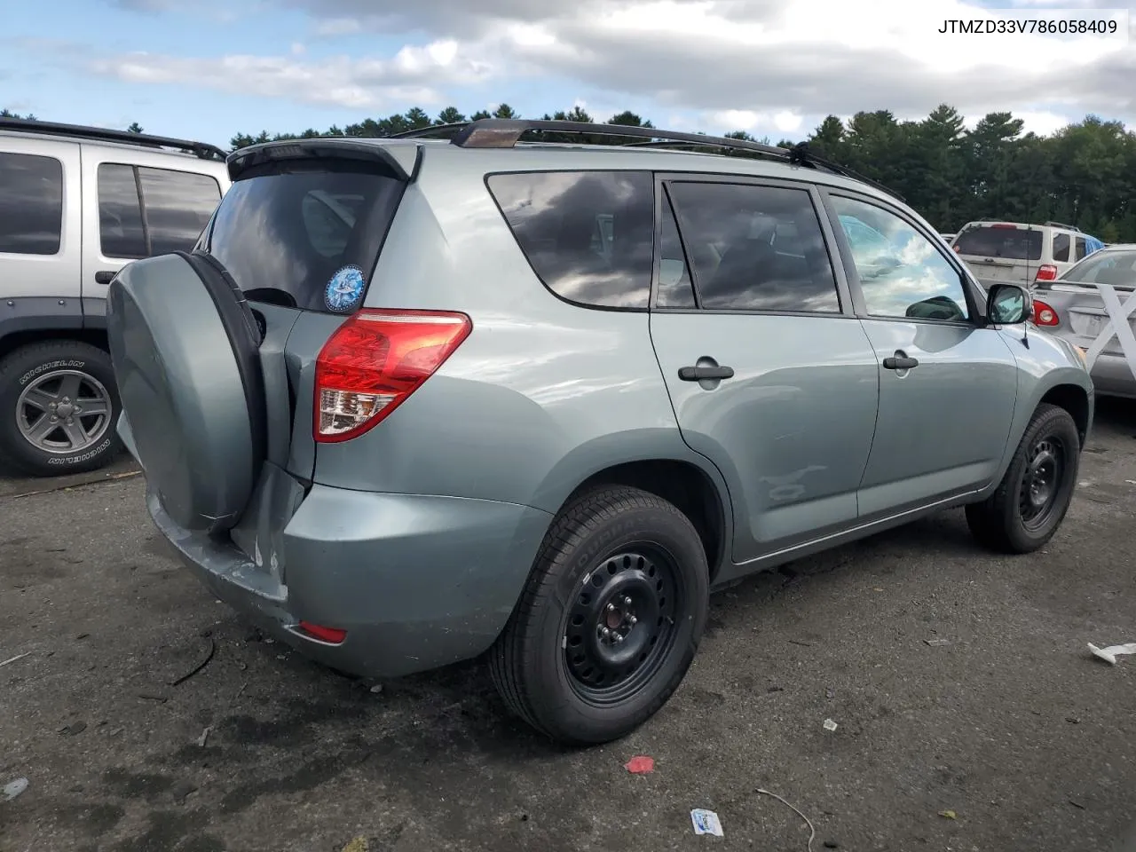 2008 Toyota Rav4 VIN: JTMZD33V786058409 Lot: 74203264