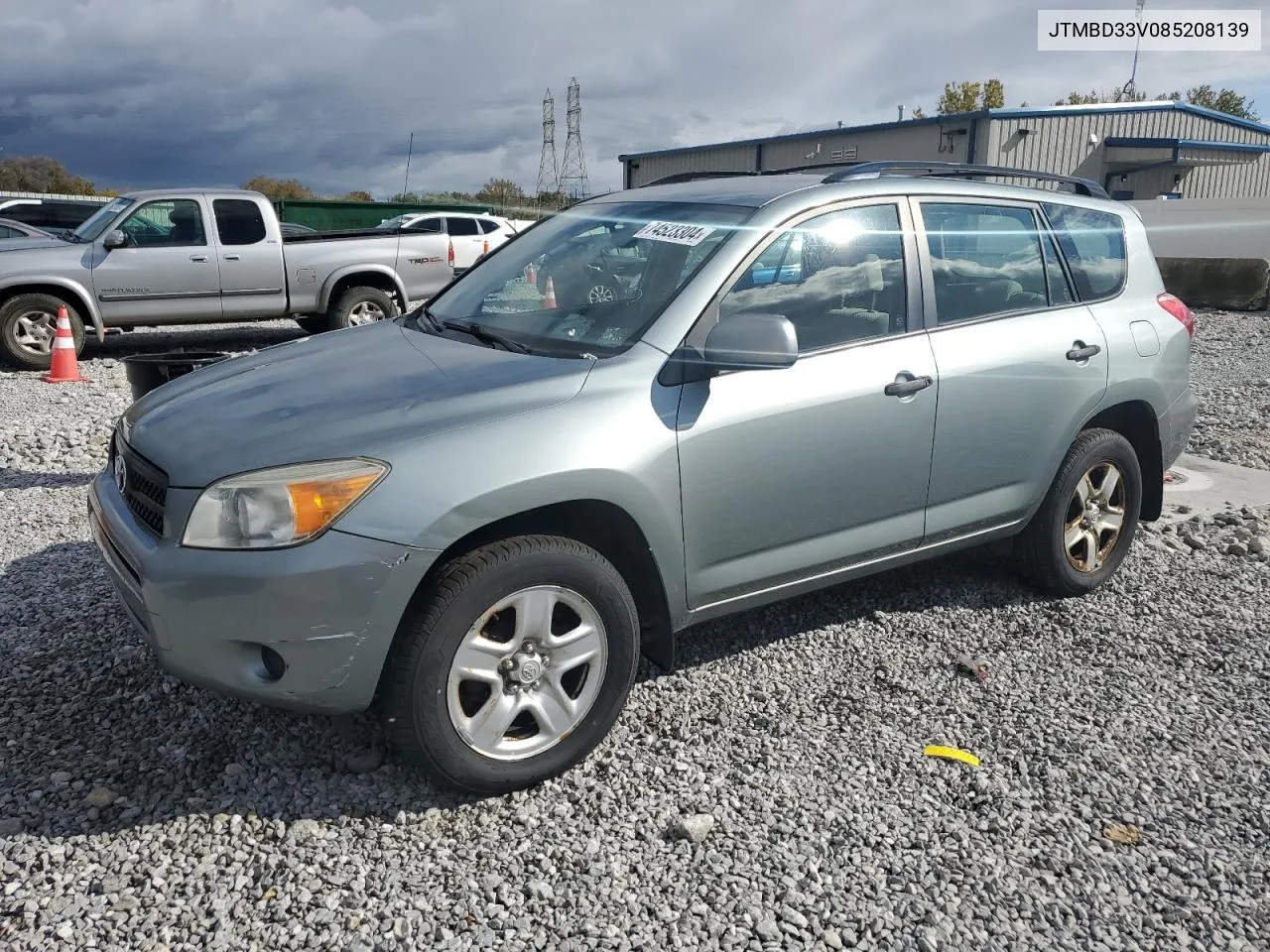 2008 Toyota Rav4 VIN: JTMBD33V085208139 Lot: 74523304