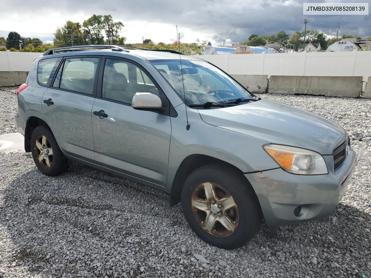 2008 Toyota Rav4 VIN: JTMBD33V085208139 Lot: 74523304