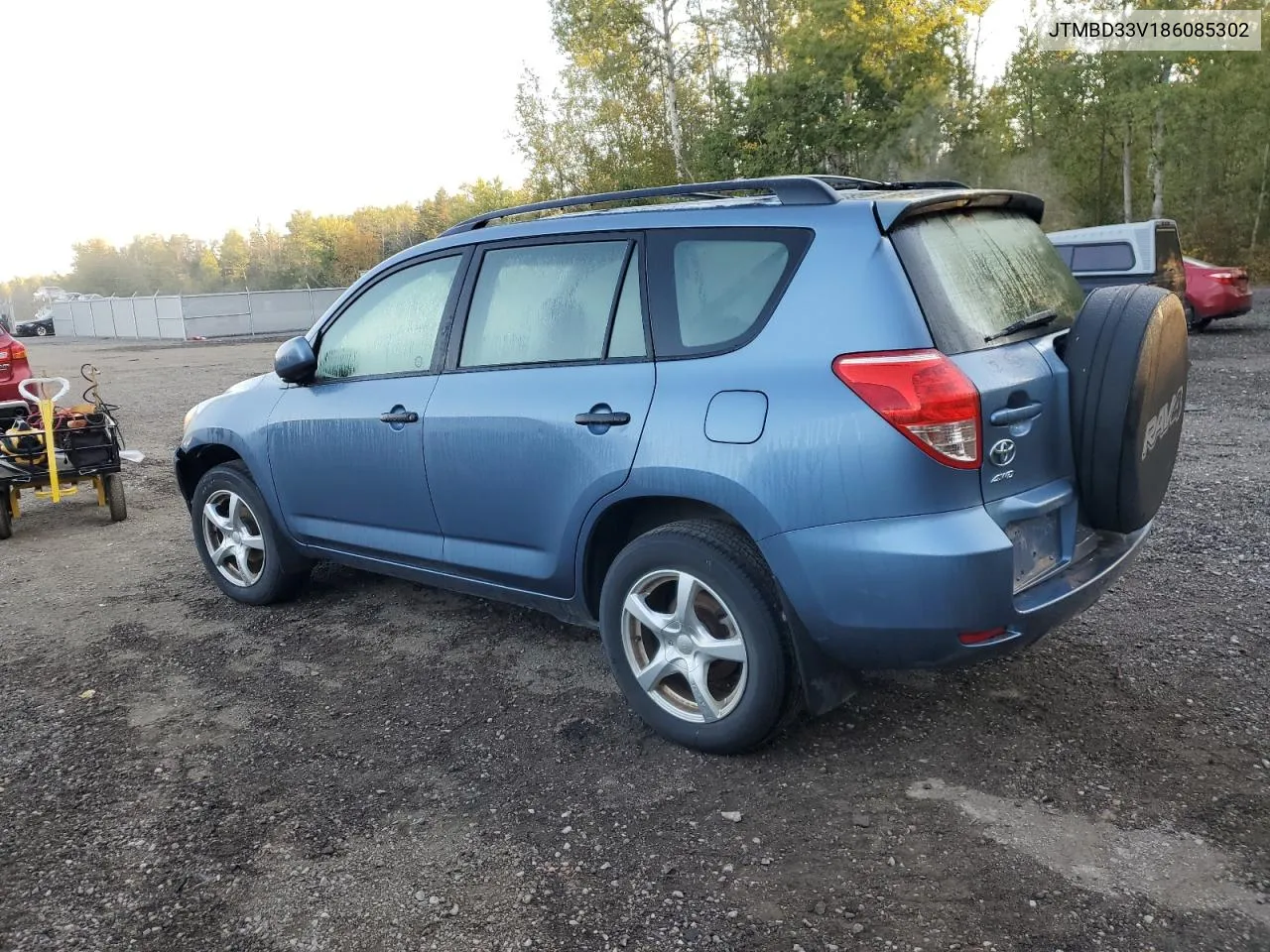 2008 Toyota Rav4 VIN: JTMBD33V186085302 Lot: 74626934